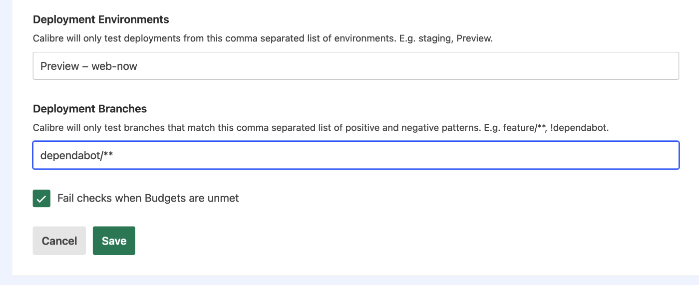 Setting up branch filtering for Pull Request Reviews
